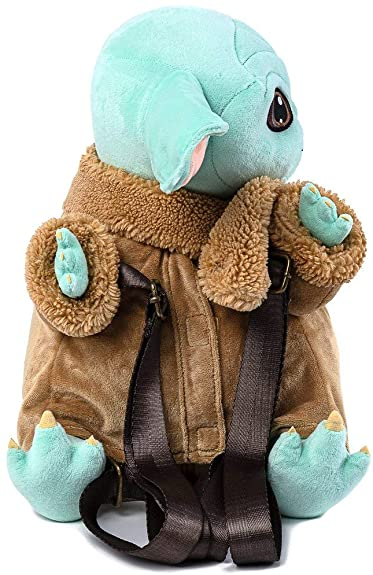 Loungefly Star Wars Baby Yoda Grogu Plush Backpack