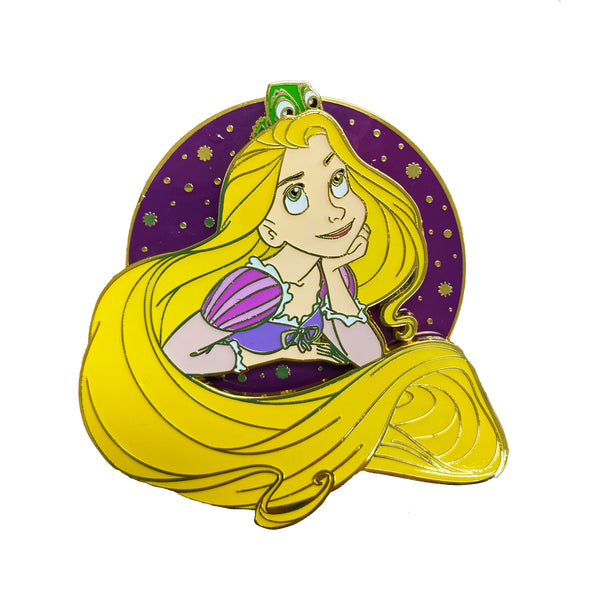 Loungefly Modern Pinup Exclusive Rapunzel with Sliding Pascal Limited Edition Pin