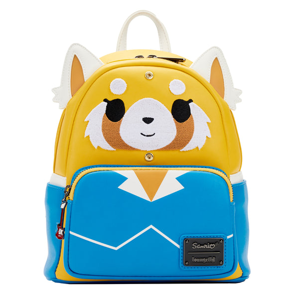 Loungefly Sanrio Aggretsuko Two Face Cosplay Mini Backpack