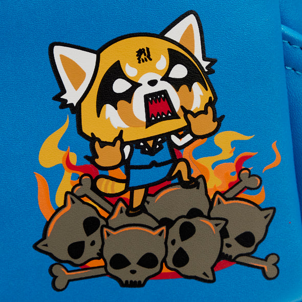 Loungefly Sanrio Aggretsuko Two Face Cosplay Mini Backpack