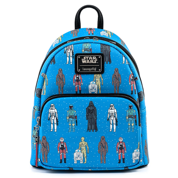 Loungefly Star Wars Action Figures Mini Backpack