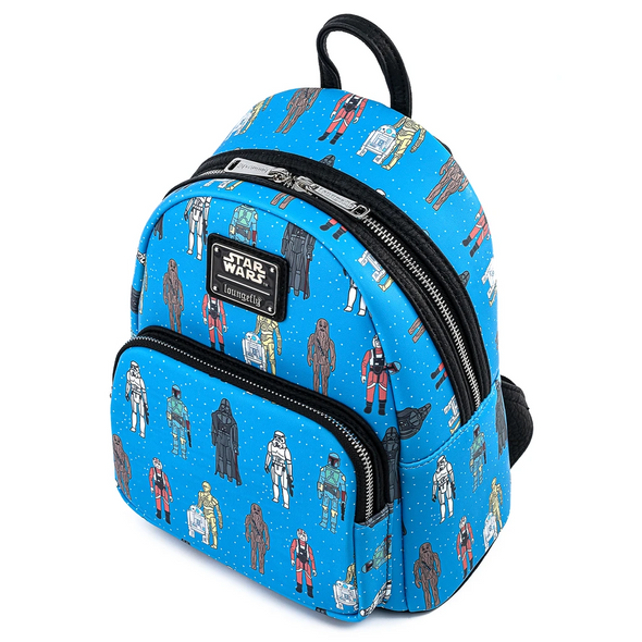 Loungefly Star Wars Action Figures Mini Backpack