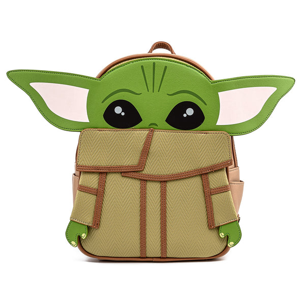 Loungefly Modern Pinup Exclusive Mandalorian The Child Grogu Mini Backpack