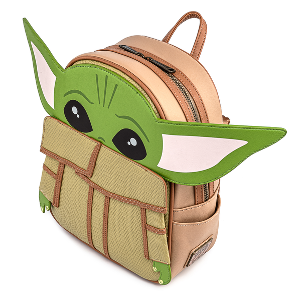Loungefly Modern Pinup Exclusive Mandalorian The Child Grogu Mini Backpack