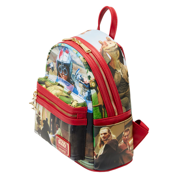 Loungefly Star Wars Scenes Series Phantom Menace Mini Backpack