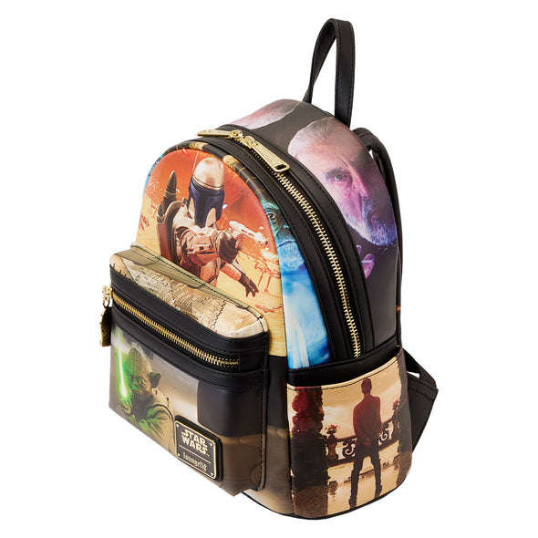 Loungefly Star Wars Episode Two Attack of The Clones Scene Mini Backpack