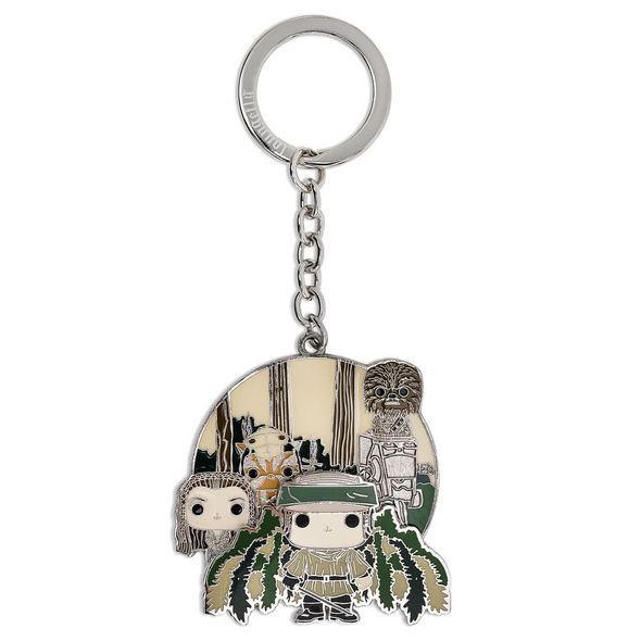 Pop by Loungefly Star Wars Endor Group Enamel Keychain