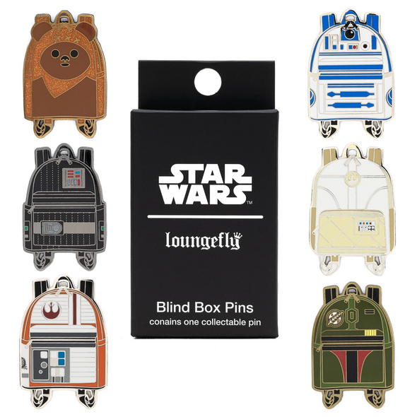 Loungefly Star Wars Mini Backpack Blind Box Pin