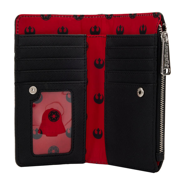 Loungefly Star Wars Trilogy 2 Flap Wallet