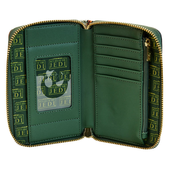 Loungefly Star Wars Scenes Return of the Jedi Zip Around Wallet