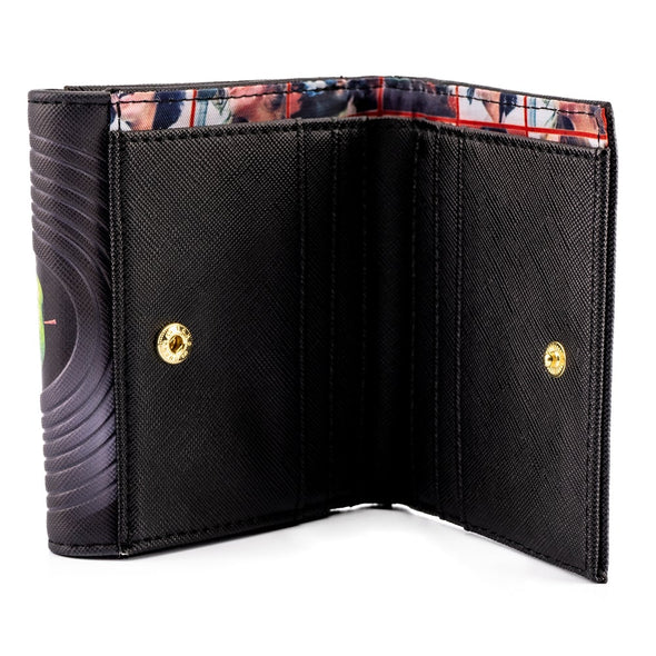 Loungefly The Beatles Let It Be Vinyl Record Zip Around Wallet