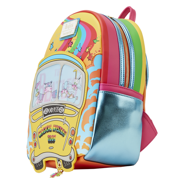 Loungefly The Beatles Magical Mystery Tour Bus Mini Backpack