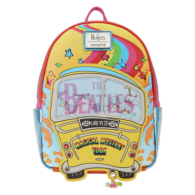 Loungefly The Beatles Magical Mystery Tour Bus Mini Backpack