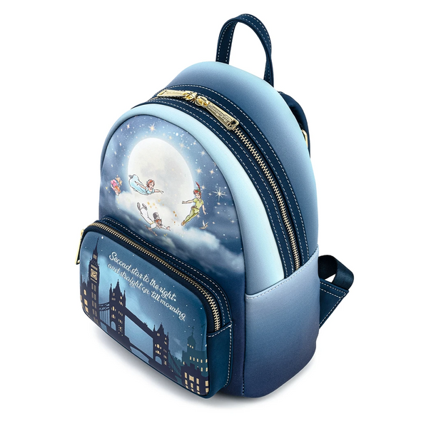 Loungefly Peter Pan Second Star Glow Mini Backpack