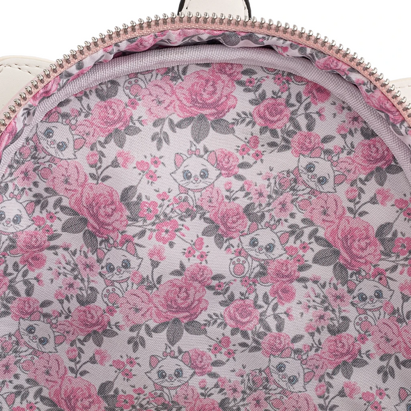Loungefly Disney Marie Floral Footsy Mini Backpack