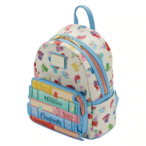 disney princess books mini backpack Disney: Princess Books Classics Loungefly Mini Backpack