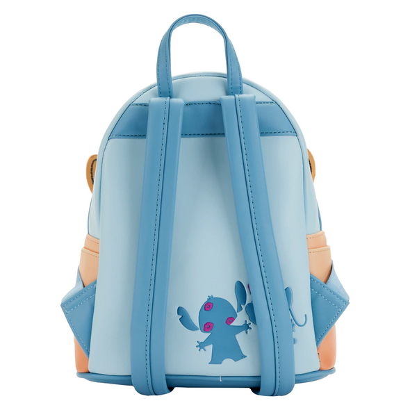 Loungefly Disney Lilo & Stitch Angel and Stitch Snow Cone Mini Backpack