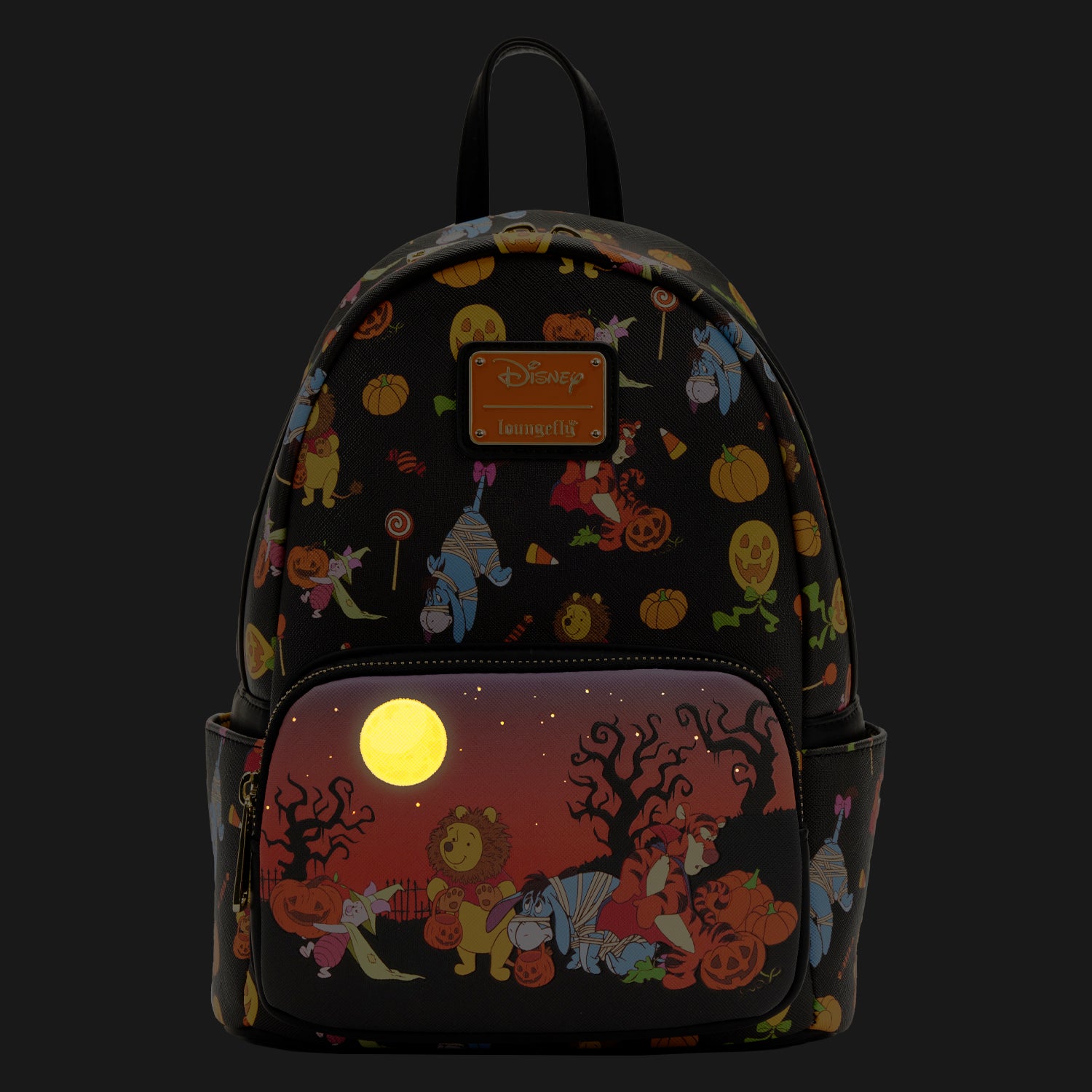 disney loungefly mini backpack halloween Disney Winnie The Pooh Halloween Group Mini Backpack