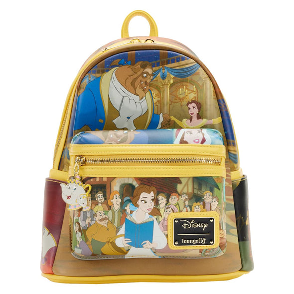 Loungefly Disney Beauty and the Beast Belle Princess Scene Mini Backpack
