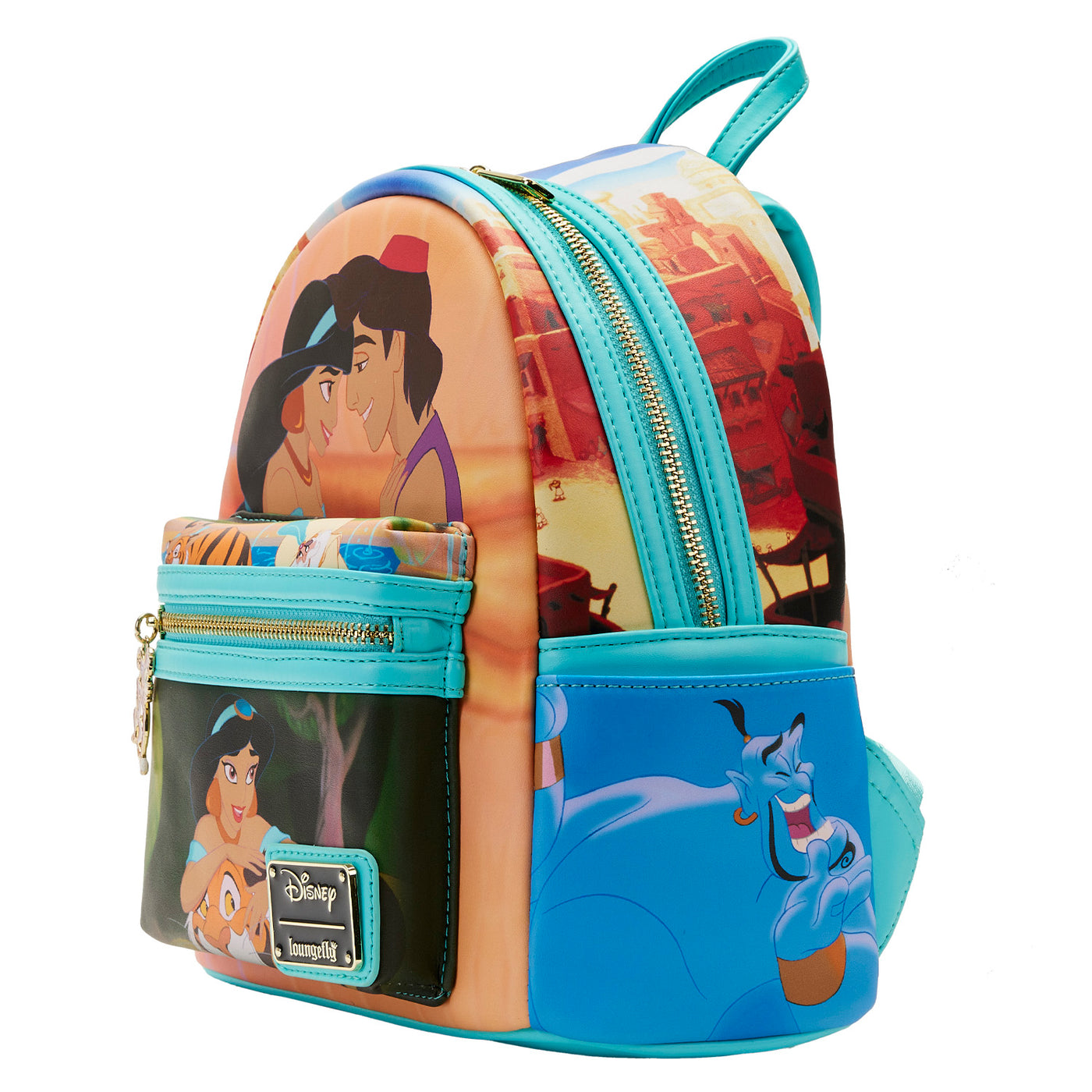 Backpack Aladdin Jasmine Princess Scenes from Loungefly