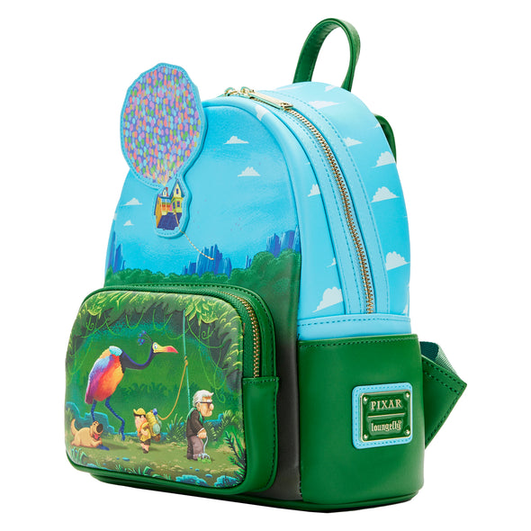 Loungefly Pixar Up Moment Jungle Stroll Mini Backpack