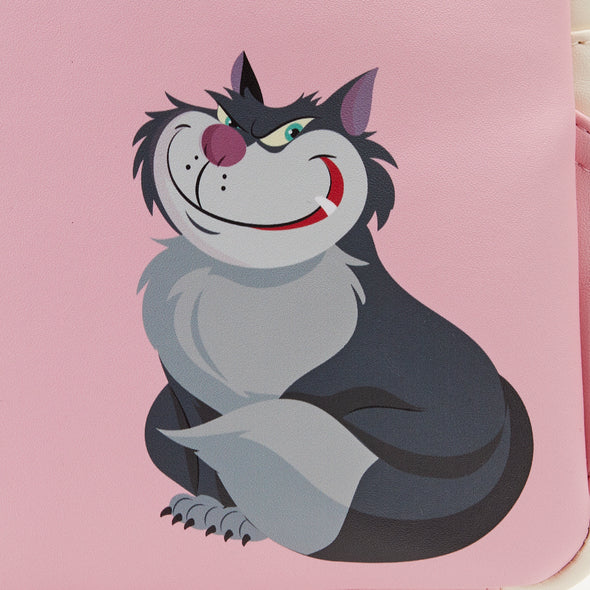 Loungefly Disney Cinderella Gus and Jaq Teacup Mini Backpack