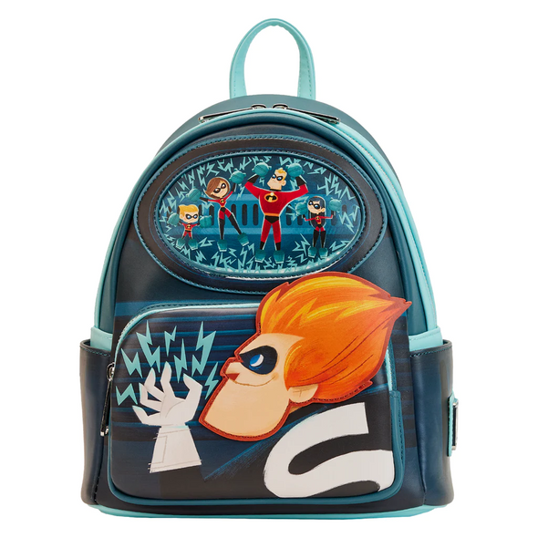 Loungefly Disney Pixar Moments Incredibles Syndrome Mini Backpack