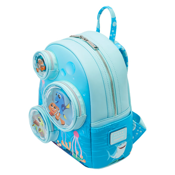 Loungefly Disney Finding Nemo 20th Anniversary Bubble Pockets Mini Backpack