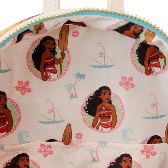 Loungefly Disney Moana Princess Scene Series Mini Backpack