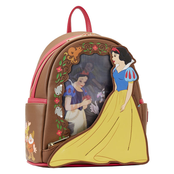 Loungefly Disney Snow White Lenticular Princess Series Mini Backpack
