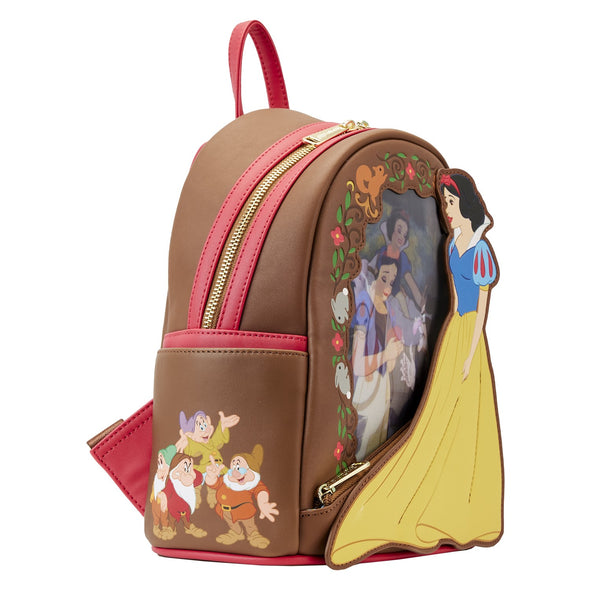 Loungefly Disney Snow White Lenticular Princess Series Mini Backpack