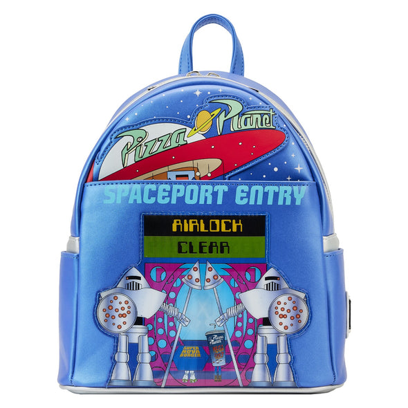 Loungefly Pixar Toy Story Pizza Planet Space Entry Lenticular Mini Backpack