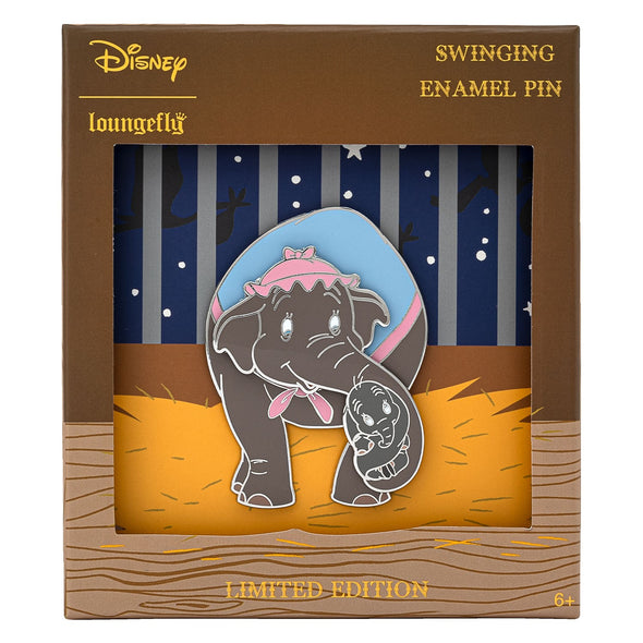 Loungefly Modern Pinup Exclusive Baby Dumbo with Mrs Jumbo Pin