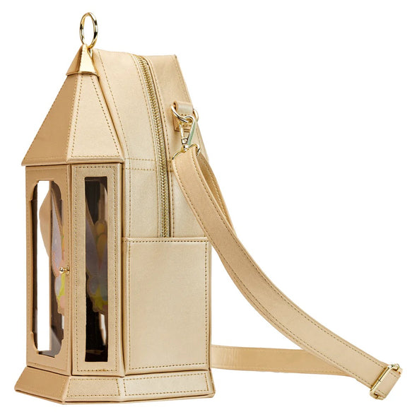 Stitch Shoppe Disney Peter Pan Tinker Bell Figural Lantern Crossbody Bag