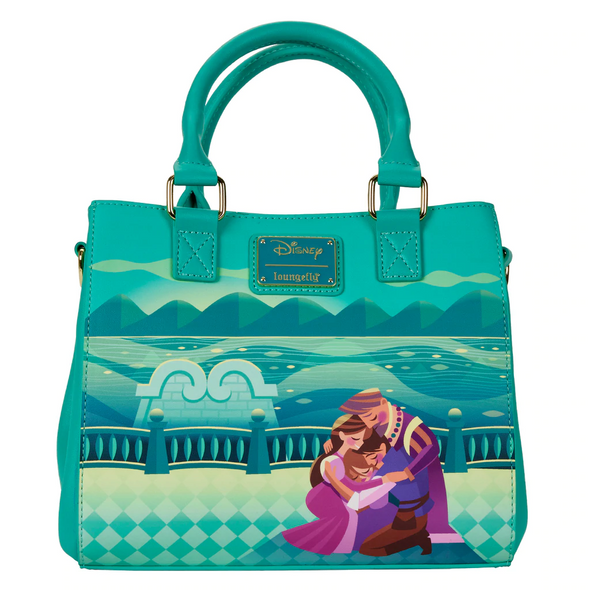 Loungefly Disney Tangled Princess Castle Crossbody