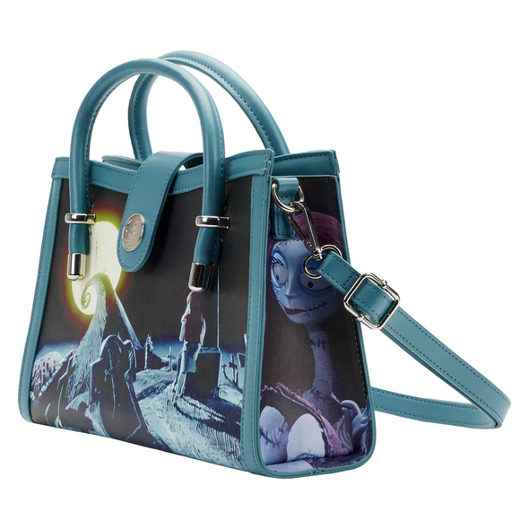 Loungefly Disney Nightmare Before Christmas Final Frame Crossbody Bag
