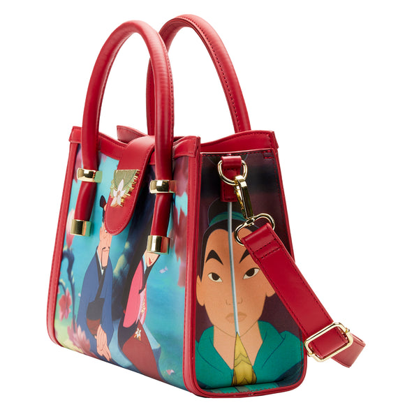 Loungefly Disney Mulan Princess Scene Crossbody Bag