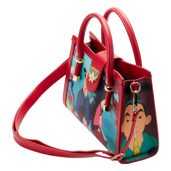 Loungefly Disney Mulan Princess Scene Crossbody Bag