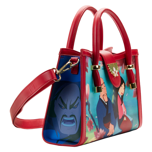 Loungefly Disney Mulan Princess Scene Crossbody Bag