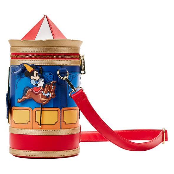 Loungefly Disney Brave Little Tailor Mickey Minnie Carousel Crossbody