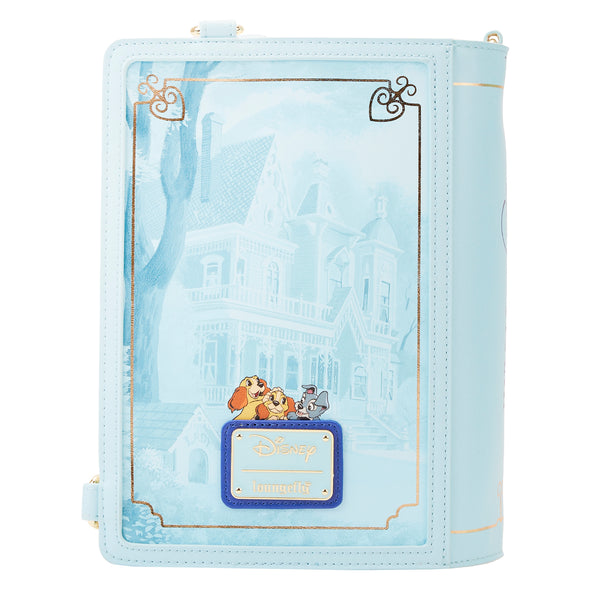Loungefly Disney Lady and the Tramp Classic Book Convertible Crossbody