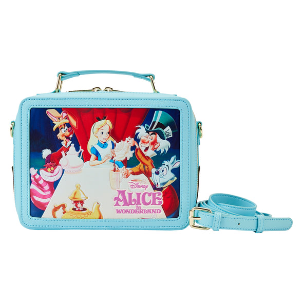 Loungefly Disney Alice in Wonderland Classic Lunch Box Crossbody