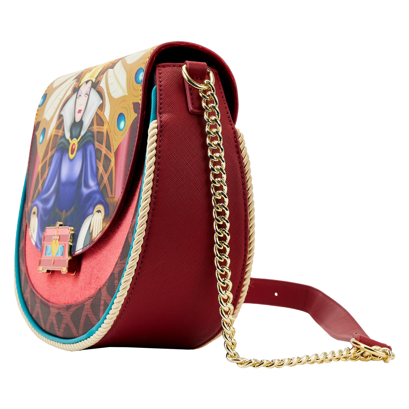 Snow White Evil Queen Throne Mini Backpack by Loungefly