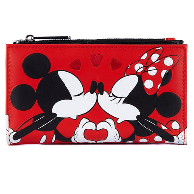 Loungefly Disney Mickey and Minnie Valentines Flap Wallet