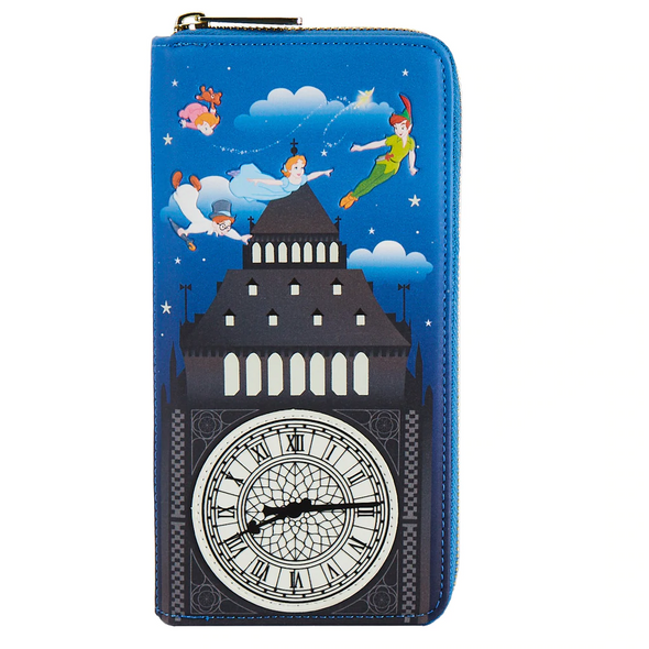 Loungefly Disney Peter Pan Glow Clock Wallet