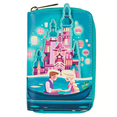 Loungefly Disney Tangled Princess Castle Zip Around Wallet