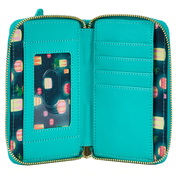 Loungefly Disney Tangled Princess Castle Zip Around Wallet