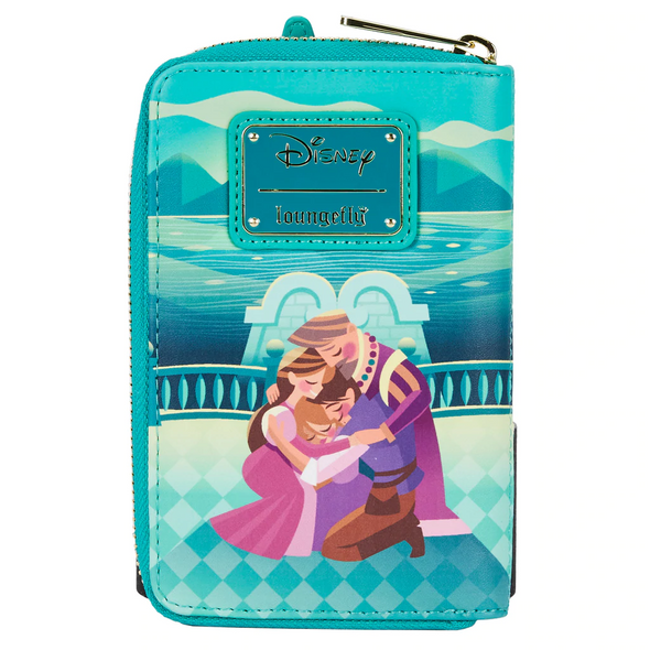 Loungefly Disney Tangled Princess Castle Zip Around Wallet