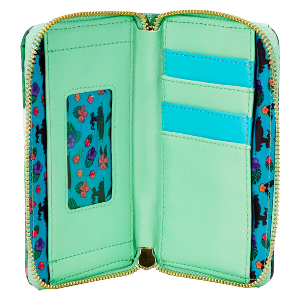 Loungefly Disney Jungle Book Bare Necessities Zip Around Wallet