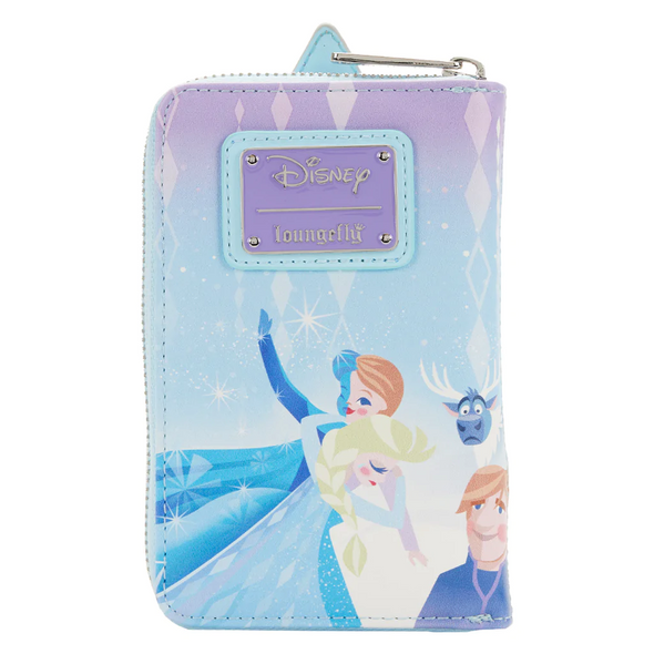 Loungefly Disney Frozen Princess Castle Zip Around Wallet